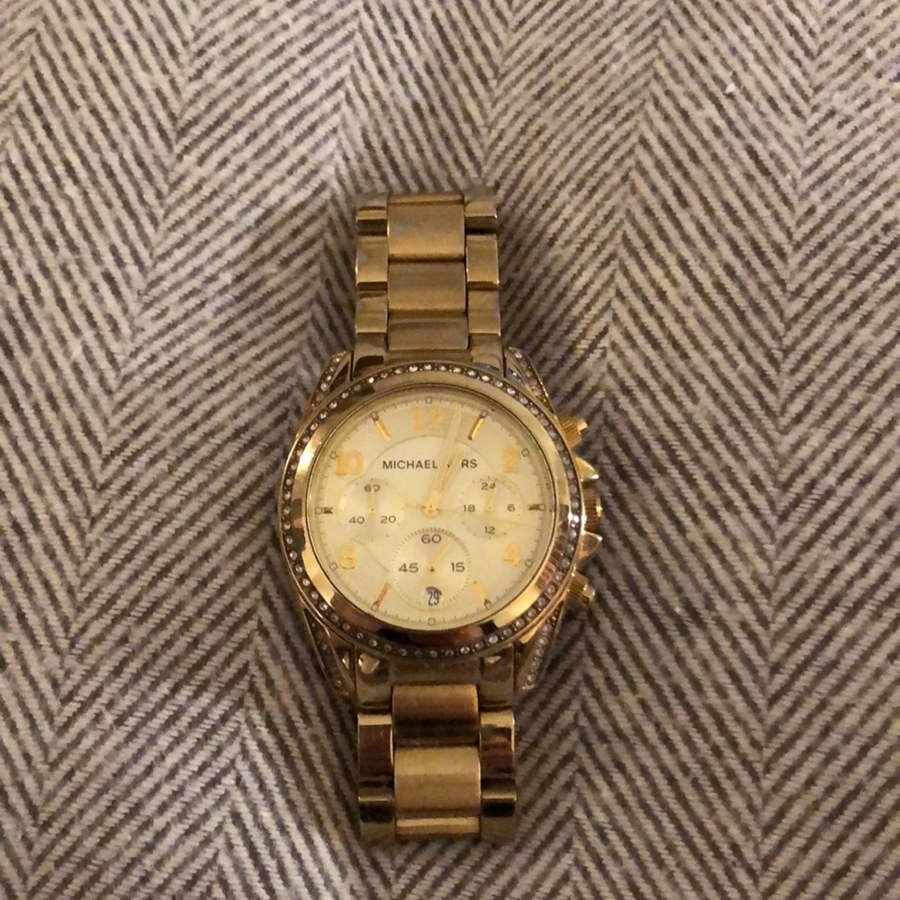 Michael Kors gold watch